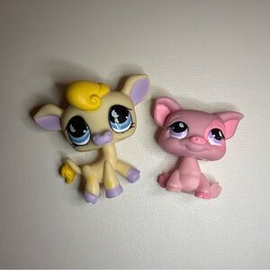 “Hungriest Cow and Pig” Littlest Pet Shop Collection